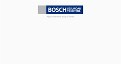 Desktop Screenshot of boschseguridad.com