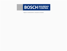 Tablet Screenshot of boschseguridad.com